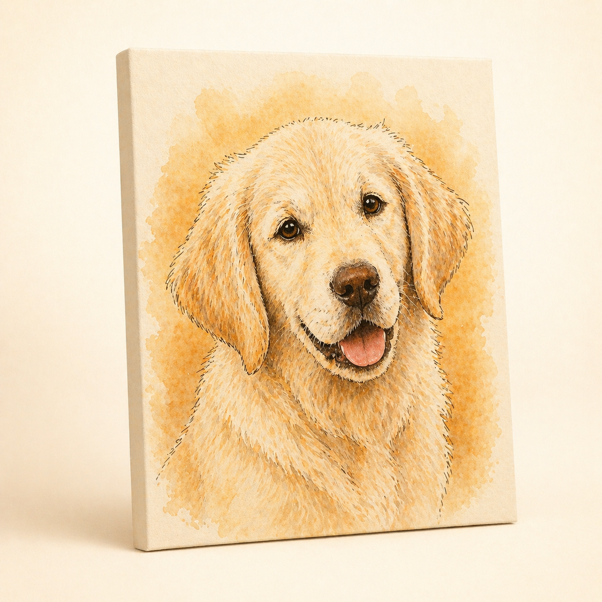 Signature Pet Portrait Canvas